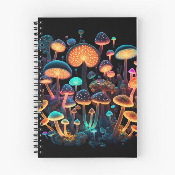 Item preview, Psychedelic glowing mushrooms #14 designed and sold by Christolamber.
