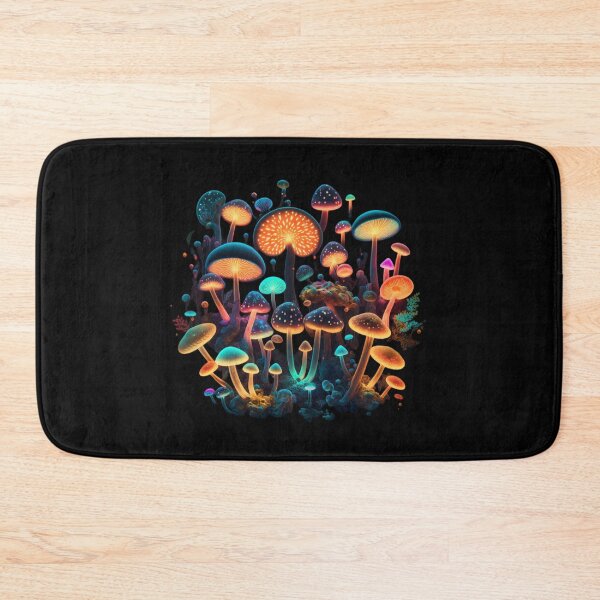 Item preview, Psychedelic glowing mushrooms #14 designed and sold by Christolamber.