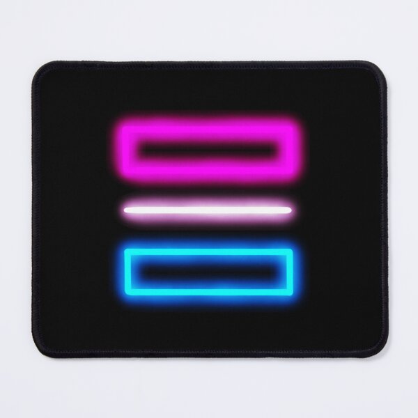 Item preview, Minimalist Neon Bisexual Pride Flag designed and sold by O1RSH.