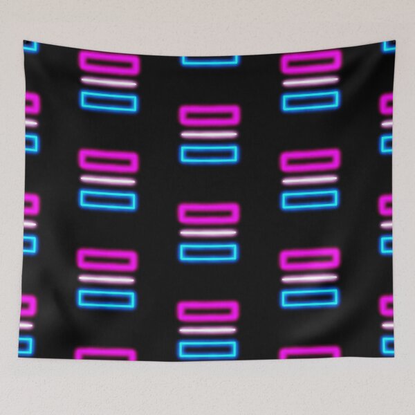 Item preview, Minimalist Neon Bisexual Pride Flag designed and sold by O1RSH.