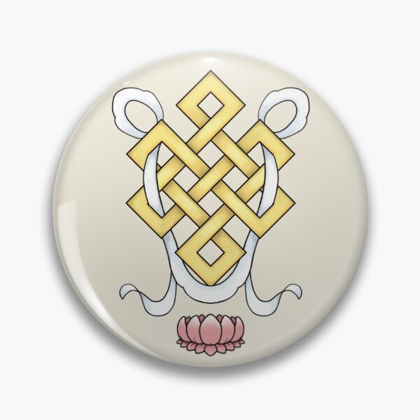 Item preview, Endless Knot Auspicious Symbol Of Buddhism  designed and sold by ViewerEqualsPhoton.