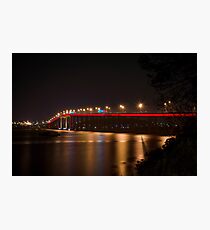 Tasman Bridge - Dark Mofo Photographic Print