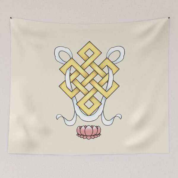 Item preview, Endless Knot Auspicious Symbol Of Buddhism  designed and sold by ViewerEqualsPhoton.
