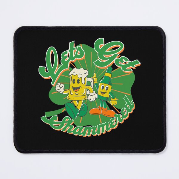 Item preview, lets get shammered happy saint patricks day,irish tree designed and sold by ArtfulGiftShop.