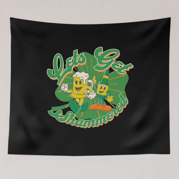 Item preview, lets get shammered happy saint patricks day,irish tree  designed and sold by ArtfulGiftShop.