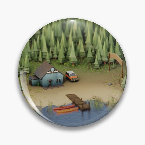 Item preview, Cute Boat Rental Isometric Lowpoly 3D designed and sold by Gravedrinker.