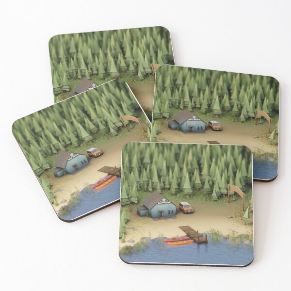 Item preview, Cute Boat Rental Isometric Lowpoly 3D designed and sold by Gravedrinker.