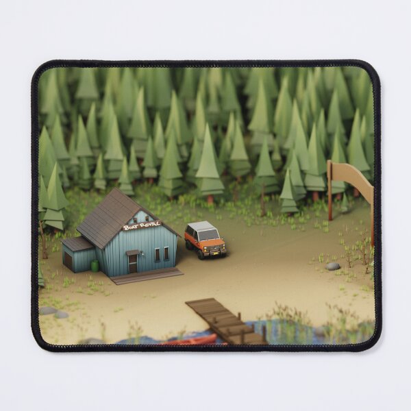 Item preview, Cute Boat Rental Isometric Lowpoly 3D designed and sold by Gravedrinker.