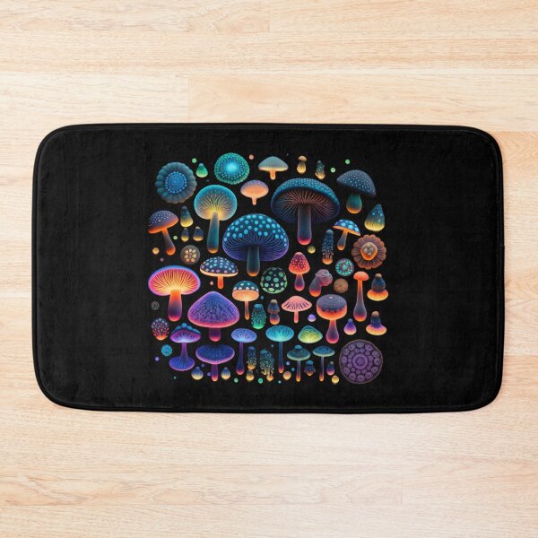 Item preview, Psychedelic glowing mushrooms #15 designed and sold by Christolamber.