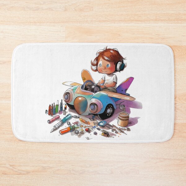 Item preview, "Future Aero-Engineers in Training" Cute funny cartoons flying car for gifts designed and sold by The Commitment.