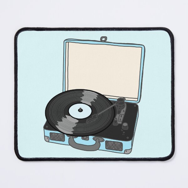 Item preview, Light Blue Record Player designed and sold by DandiestArt22.