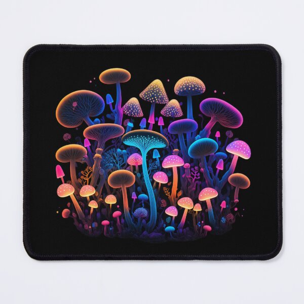 Item preview, Psychedelic glowing mushrooms #16 designed and sold by Christolamber.