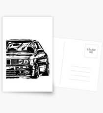 E30 "Dirtystyle" Postcards