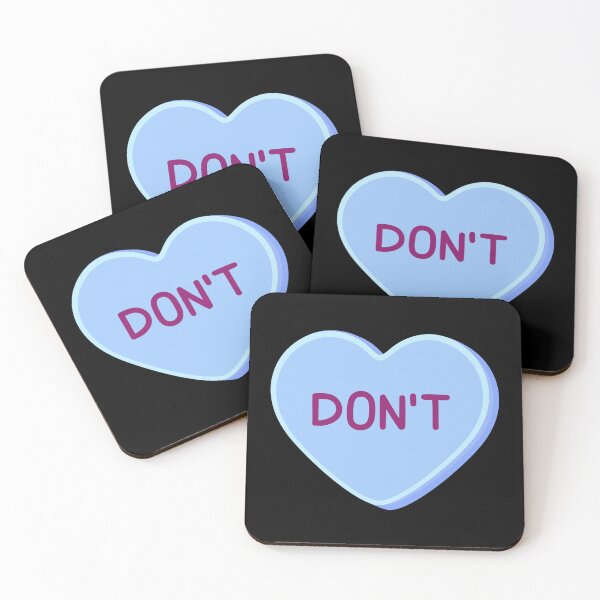 Item preview, DON'T - Candy Heart designed and sold by SarcasticWords.