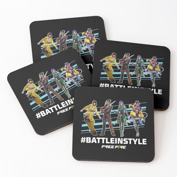 Item preview, Free Fire | Moco, Hayato, Kelly And D-Bee designed and sold by sahoang535.