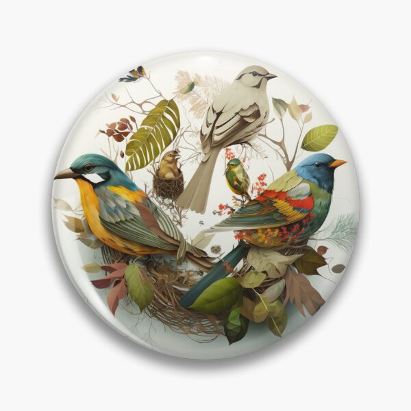Item preview, Discover the Beauty of Birds with our Circle Designs designed and sold by Zarto.