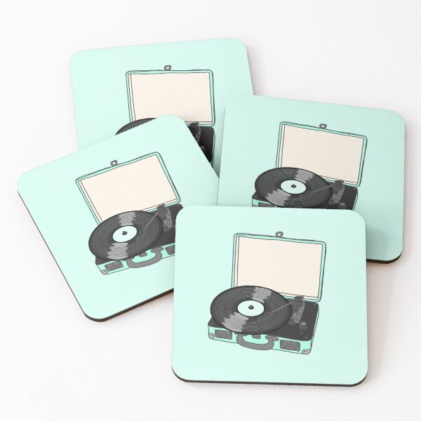 Item preview, Ocean Green Record Player designed and sold by DandiestArt22.