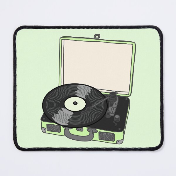 Item preview, Lime Green Record Player designed and sold by DandiestArt22.