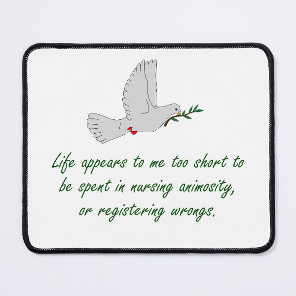 Item preview, Life Appears To Me Too Short - Forgiveness Quotes designed and sold by CrankyOldDude.
