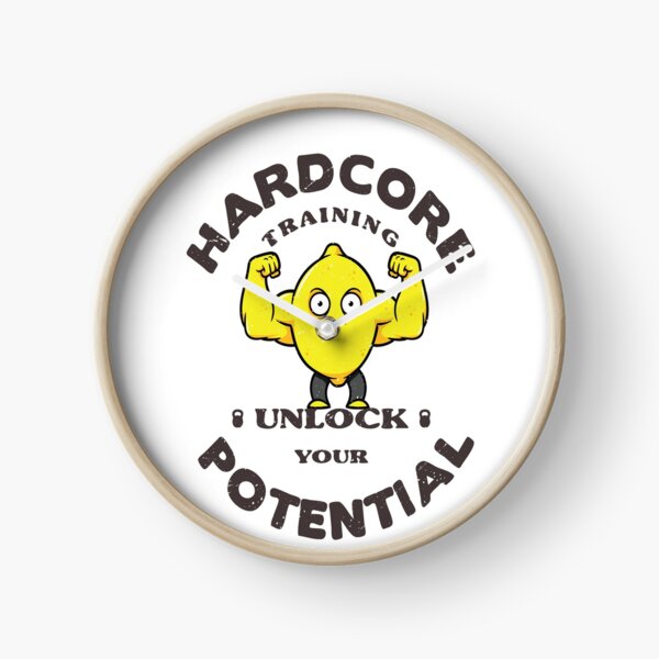 Item preview, Hardcore Training Unlock Your Potential Jacked Lemon Workout Bodybuilding designed and sold by ProjectX23.