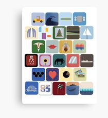 The Beach Boys Discography Metal Print