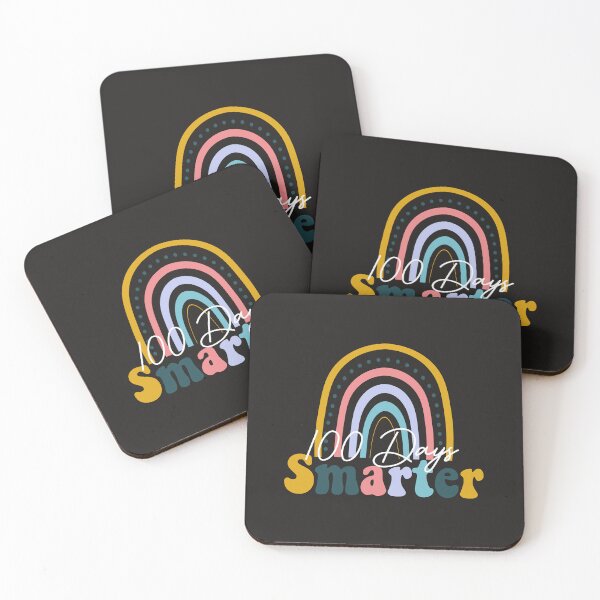 Item preview, 100 Days Smarter rainbow 100th Day Of School teachers cute designed and sold by Mer Yem.