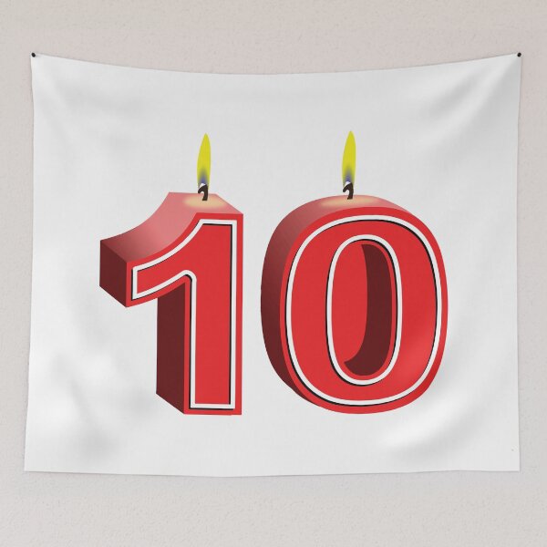Item preview, Custom Number Distressed Birthday Gifts Lucky Number Kids  10th Birthday Custom Birthday designed and sold by CRO-DESIGN.