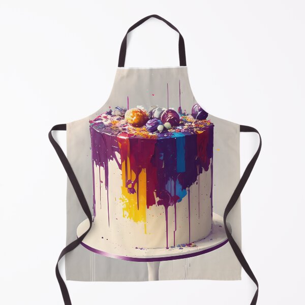 Item preview, Colourful Cake #43 - Prints and Postcards designed and sold by FewBits.