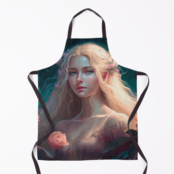 Item preview, Blonde Beauty with Pink Roses designed and sold by oanaunciuleanu.