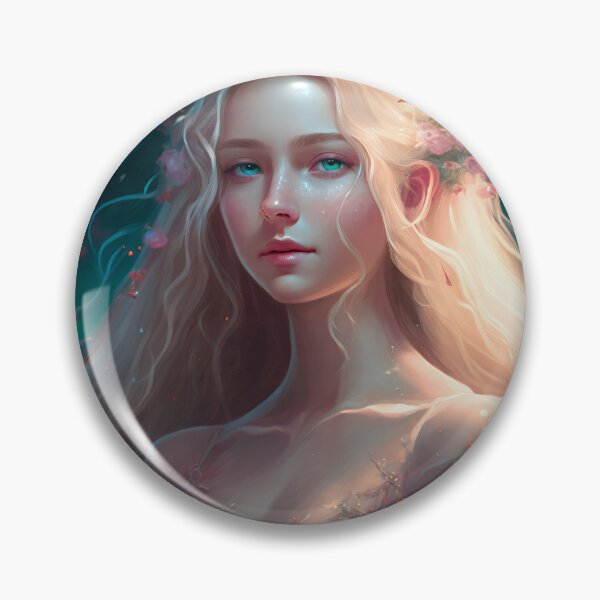 Item preview, Blonde Beauty with Pink Roses designed and sold by oanaunciuleanu.