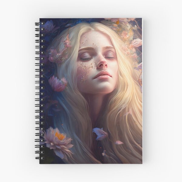 Item preview, Blonde Beauty with Pink Roses designed and sold by oanaunciuleanu.