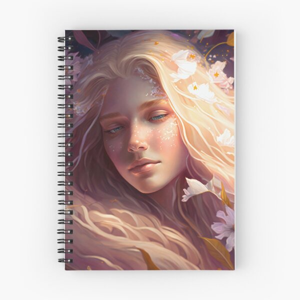 Item preview, Blonde Beauty with Pink Roses designed and sold by oanaunciuleanu.
