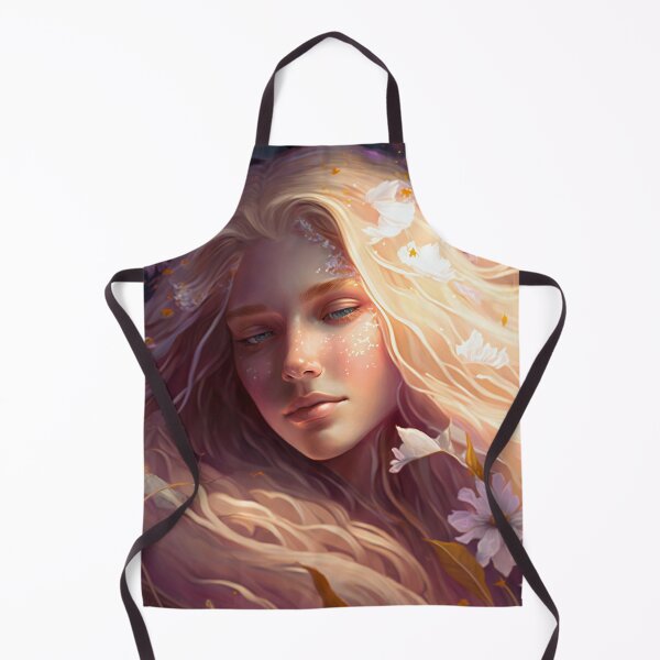 Item preview, Blonde Beauty with Pink Roses designed and sold by oanaunciuleanu.