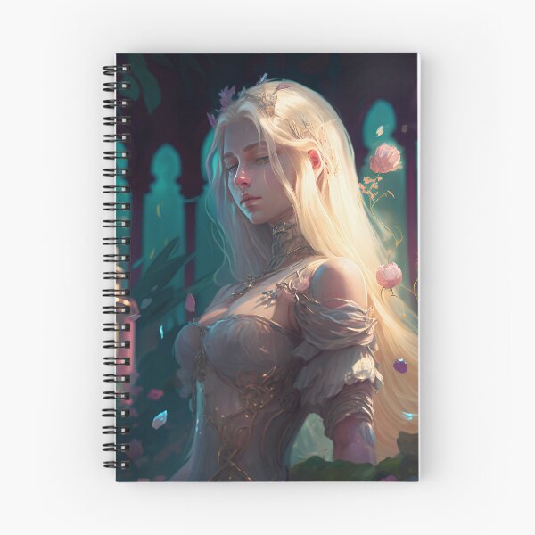 Item preview, Blonde Beauty with Pink Roses designed and sold by oanaunciuleanu.
