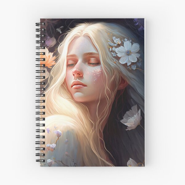 Item preview, Blonde Beauty with Pink Roses designed and sold by oanaunciuleanu.