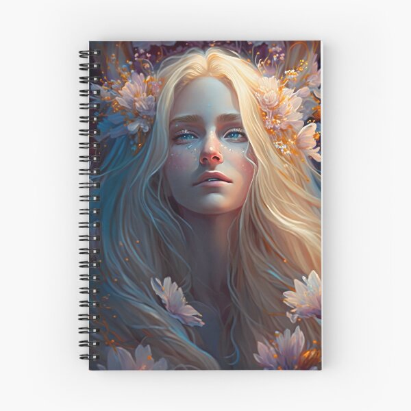 Item preview, Blonde Beauty with Pink Roses designed and sold by oanaunciuleanu.