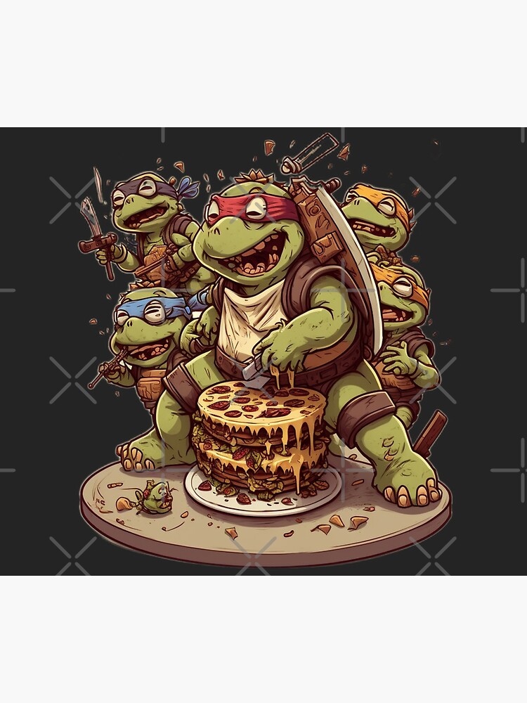 Mademark x Teenage Mutant Ninja Turtles - Cowabunga! It's My Birthday |  Sticker