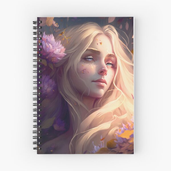 Item preview, Blonde Beauty with Pink Roses designed and sold by oanaunciuleanu.