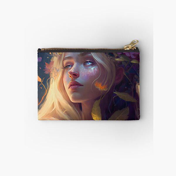 Item preview, Blonde Beauty with Pink Roses designed and sold by oanaunciuleanu.
