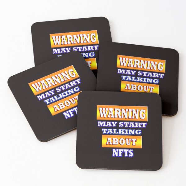 Item preview, Warning May Start Talking About NFTS designed and sold by Angelle55.