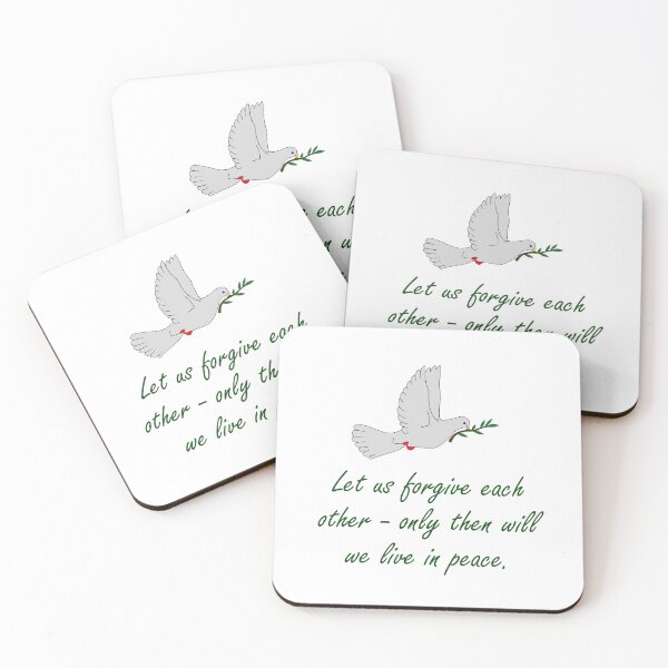 Item preview, Let Us Forgive Each Other - Forgiveness Quotes designed and sold by CrankyOldDude.