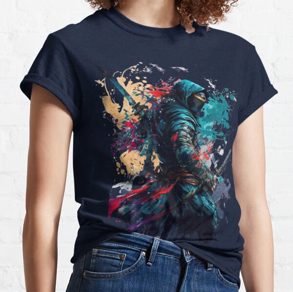 Aperçu de l'œuvre The legend of the stealth ninja poster is an essential t-shirt  créée et vendue par Elegance777.