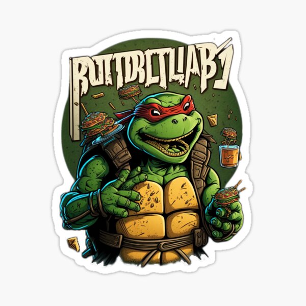 Mademark x Teenage Mutant Ninja Turtles - Cowabunga! It's My Birthday |  Sticker