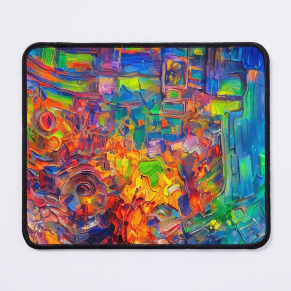 Item preview, Multi-Colored Abstract Oil Painting designed and sold by Artel-Blue.