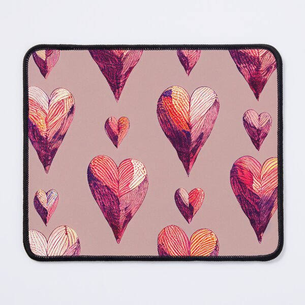 Item preview, Cute Hearts Background designed and sold by ellearden.