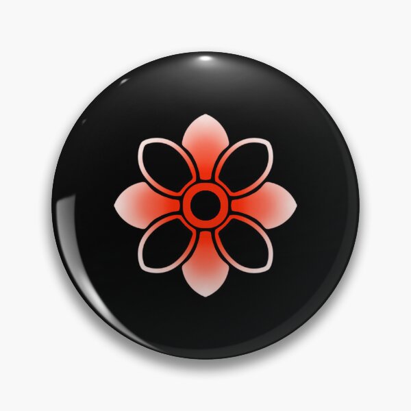 Item preview, red flower designed and sold by AC-Jones.