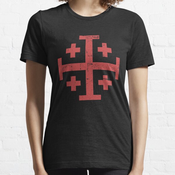 Crusader Cross Of Jerusalem | Renaissance Festival Design Essential T-Shirt