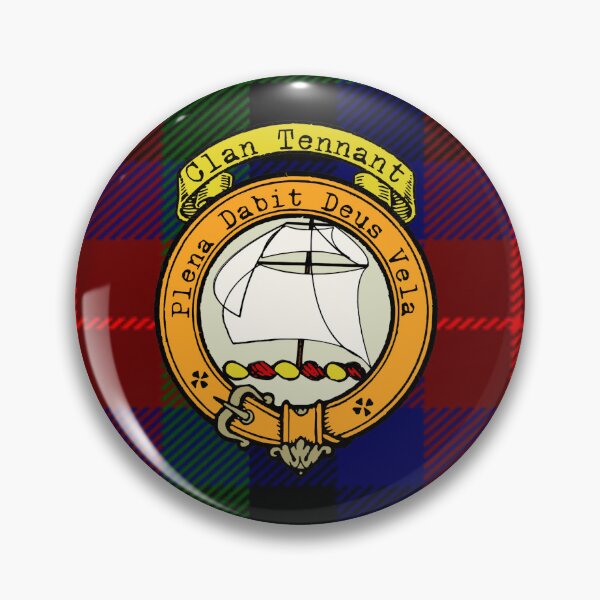 Item preview, Tennant Scottish Tartan and Crest designed and sold by BagTown Clans.