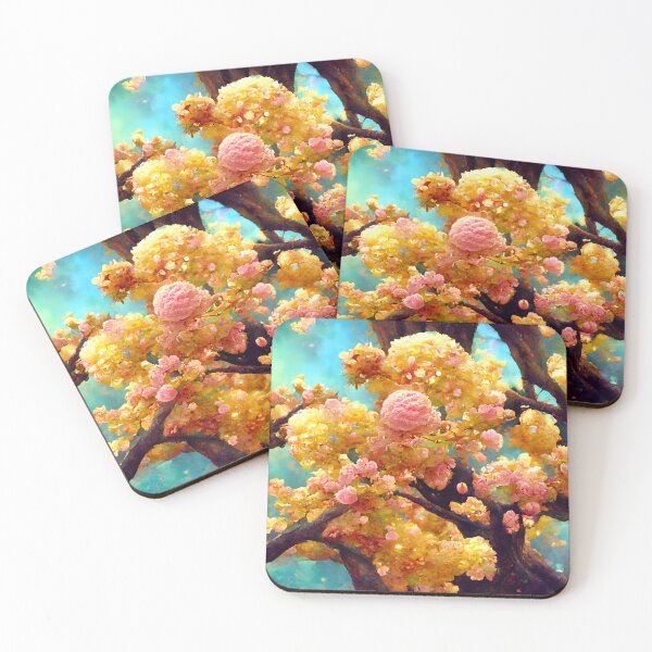 Item preview, Orange and Pink Blossom Seamless designed and sold by Glenn Slingsby.