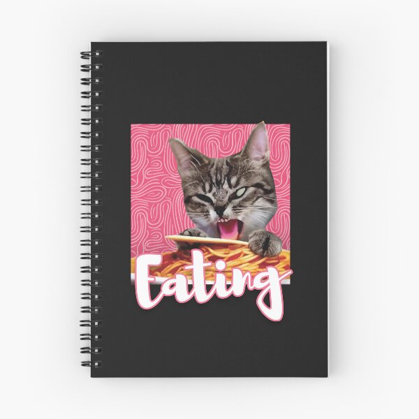 Item preview, Funny Cute  Cat Eating Spaghetti  designed and sold by VIKING  PROJECT.